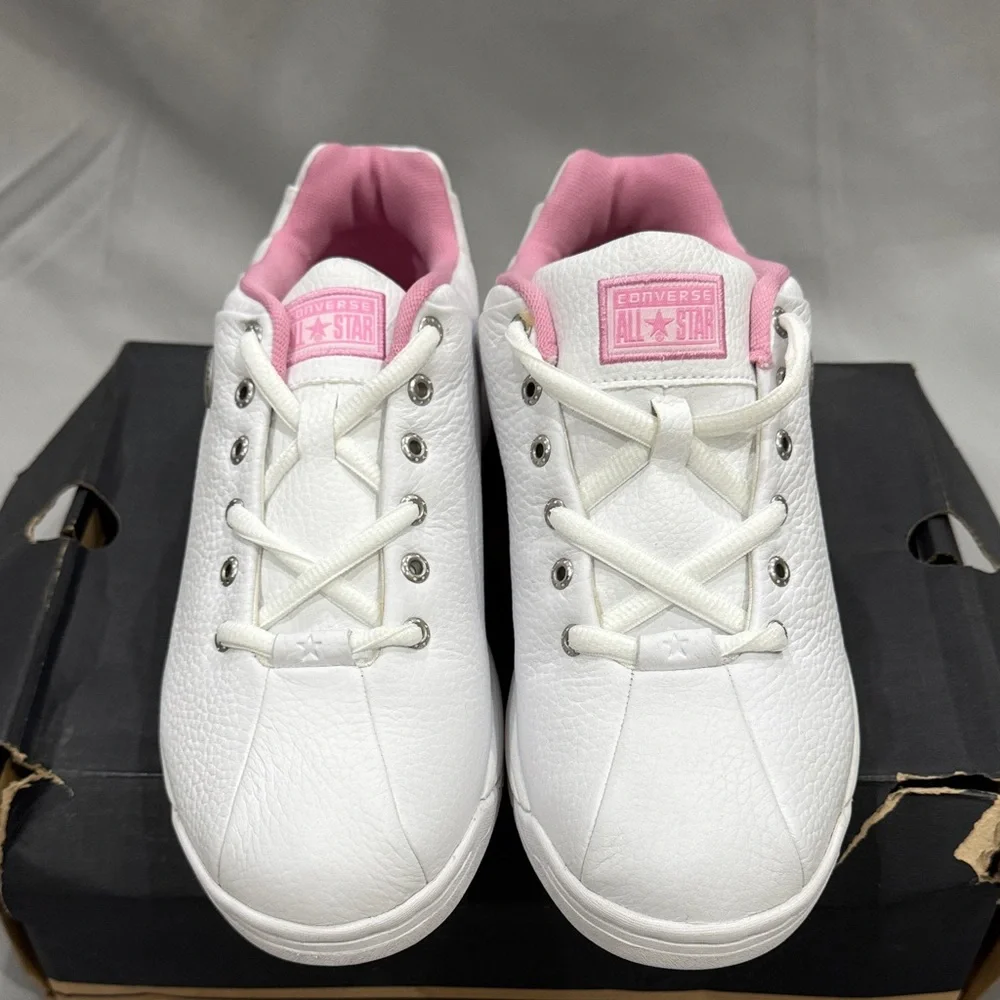 Vintage Converse Women’s Sneakers – Size 9 – White & Pink – NWB - Deadstock - Picture 5 of 11